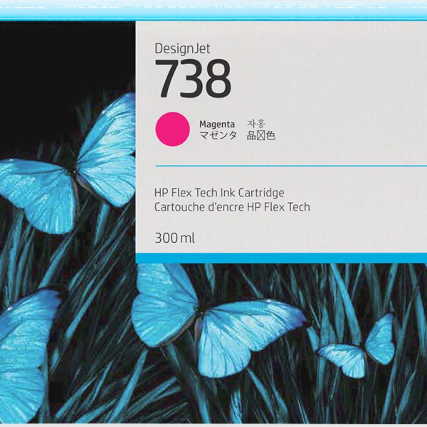 d47d168e68051a2aff38b579be264cbb.jpg HP Cartucho de tinta magenta DesignJet 738 de 300 ml
