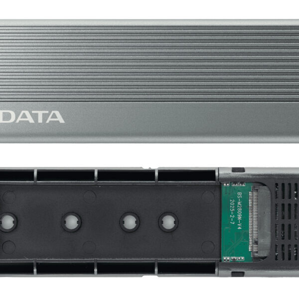 ADATA EC680 Caja externa para unidad de estado sólido (SSD) Gris M.2