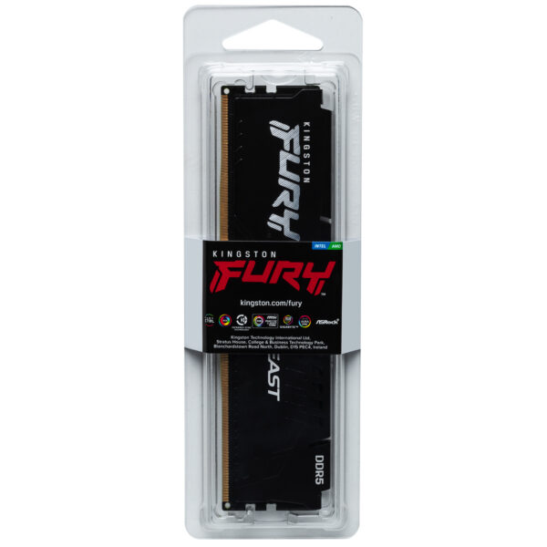 d8c92301f829cd529c989119c22810a2-2.jpg Kingston Technology FURY Beast 16GB 5600MT/s DDR5 CL40 DIMM Black