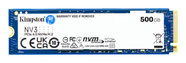 e3e51ec217f88a52bcf8775cfbf5ca09a2e78b95.jpg Kingston Technology 500G NV3 M.2 2280 NVMe SSD