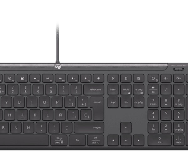 282b8854782284b6d66a153f140c3d868f1638bd.jpg Logitech Signature Slim Wired Combo MK620 for Business teclado Ratón incluido Hogar / Oficina USB QWERTY Español de Latinoamérica Grafito