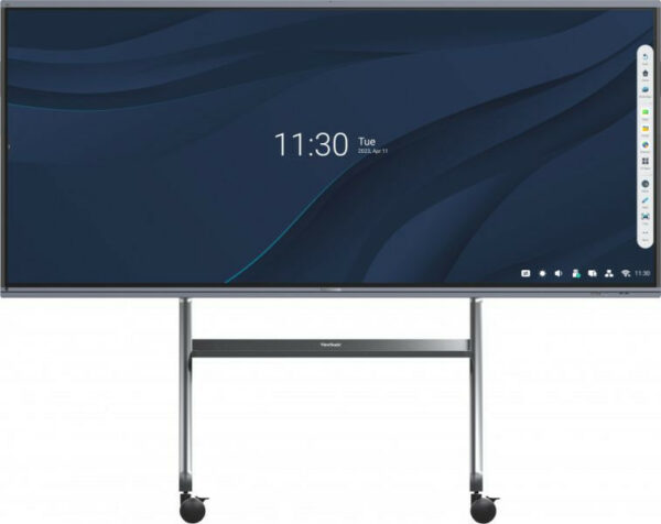 Viewsonic VB-STND-009 soporte para pantalla de señalización 2,67 m (105") Negro, Plata