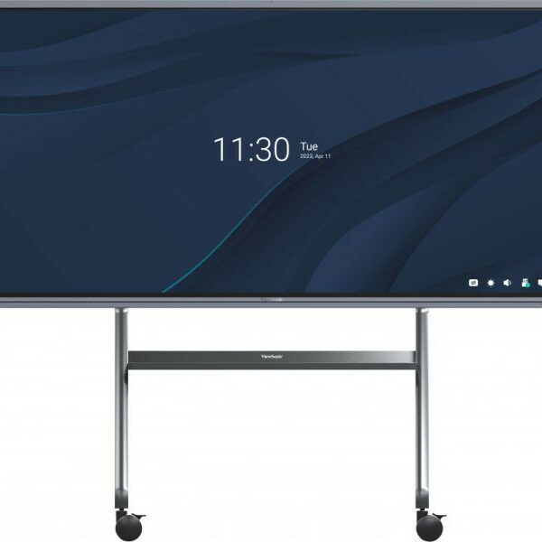 Viewsonic VB-STND-009 soporte para pantalla de señalización 2,67 m (105") Negro, Plata