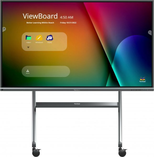 Viewsonic VB-STND-009 soporte para pantalla de señalización 2,67 m (105") Negro, Plata