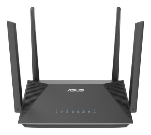 ASUS RT-AX52 router inalámbrico Gigabit Ethernet Doble banda (2,4 GHz / 5 GHz) Negro