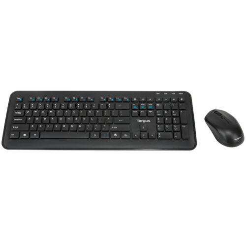 8368c61174aa52e5614beeaaa0eecb14a0793691.jpg Targus AKM610ES teclado Ratón incluido Universal RF inalámbrico Español Negro