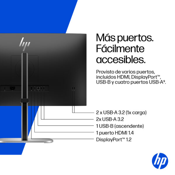 0af34e3ae139b6e3d3970f8f4f1965b1a02afaa9.jpg HP Series 5 Pro Monitor FHD de la serie 5 Pro de 27 pulgadas: 527pf