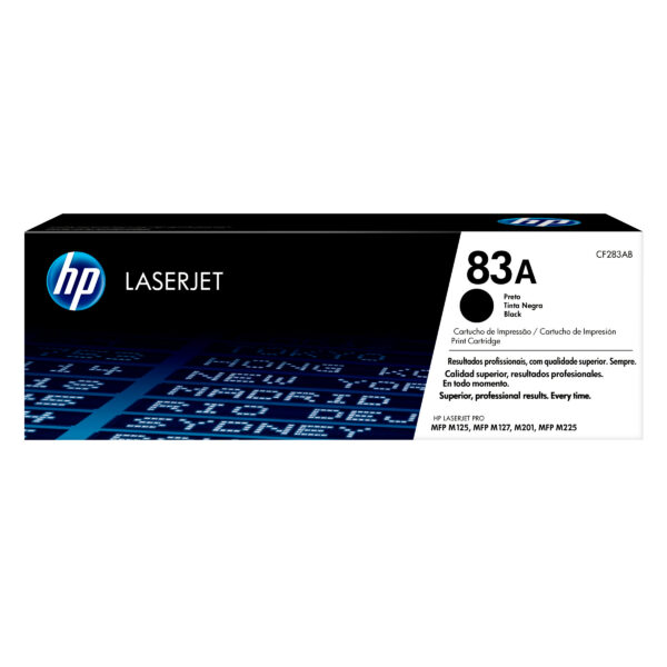 HP Cartucho de tóner original LaserJet 83A negro