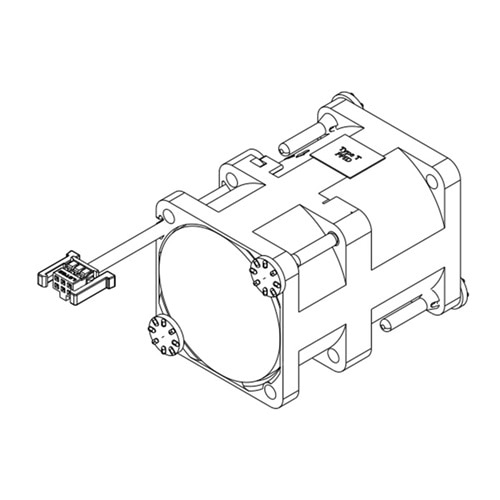 DELL 384-BDSY sistema de refrigeración para ordenador Carcasa del ordenador Ventilador