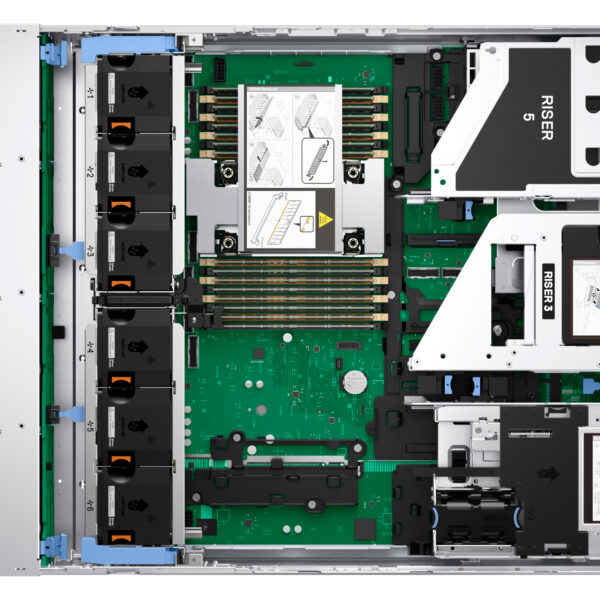 DELL PowerEdge R570 servidor 480 GB Bastidor (2U) Intel Xeon 6 6511P 2,3 GHz 32 GB DDR5-SDRAM 1100 W