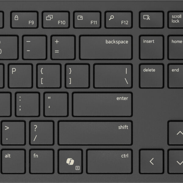 32baa14915b313640cbf30702d56308e9de89cdc.jpg DELL Pro 5 KM526 teclado Ratón incluido Hogar / Oficina RF inalámbrico Español Negro