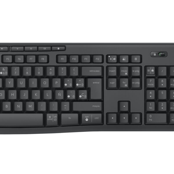 3aac5ac91f5c53af47455df2fdc1627527fb614d.jpg Logitech 920-012063 teclado Ratón incluido Oficina Bluetooth QWERTY Español Grafito