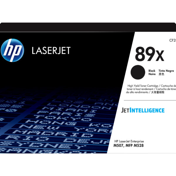 HP Cartucho de tóner Original LaserJet 89X negro de alta capacidad