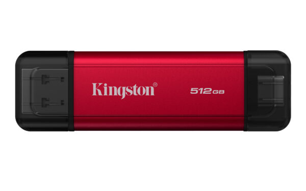 61cad63c14e1de9d581381a08b3c7ed6904b9b9e.jpg Kingston Technology 512GB Dual USB-A/C Portable SSD, Up to 1050MB/s USB 3.2 Gen 2