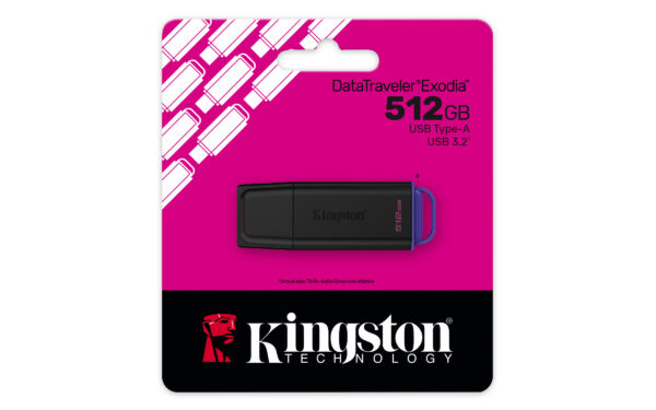 af1a747984a422ad1661af4d8a96478b5a705945-1.jpg Kingston Technology DataTraveler 512GB Portátil USB 3.2 Gen 1 Exodia Negro + Violeta