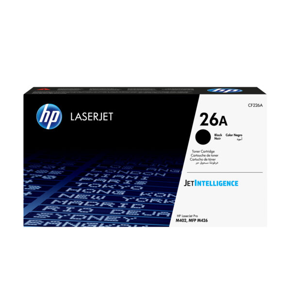 cdcb3e6b9513f44e4ed2c9962bda551a4c7acd12.jpg HP Cartucho de tóner original LaserJet 26A negro
