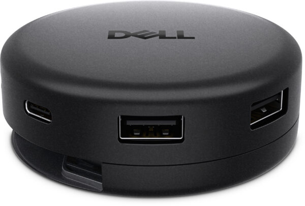 DELL DA326 Alámbrico USB 3.2 Gen 1 (3.1 Gen 1) Type-C Negro