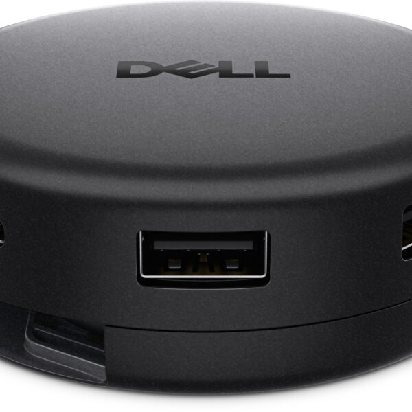 DELL DA326 Alámbrico USB 3.2 Gen 1 (3.1 Gen 1) Type-C Negro
