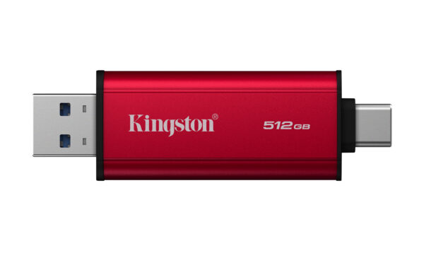 e7b63ee7d8abc5805d462bd336628d5f7984804c.jpg Kingston Technology 512GB Dual USB-A/C Portable SSD, Up to 1050MB/s USB 3.2 Gen 2