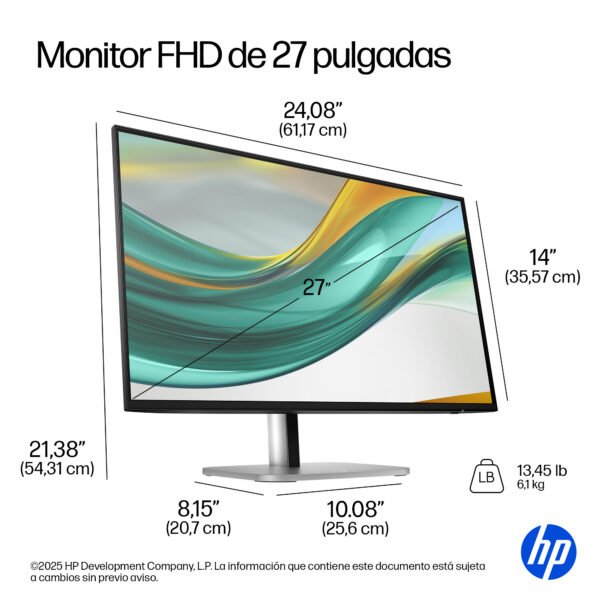 f674acf358de3c04474cf695a208c2738b32c081.jpg HP Series 5 Pro Monitor FHD de la serie 5 Pro de 27 pulgadas: 527pf
