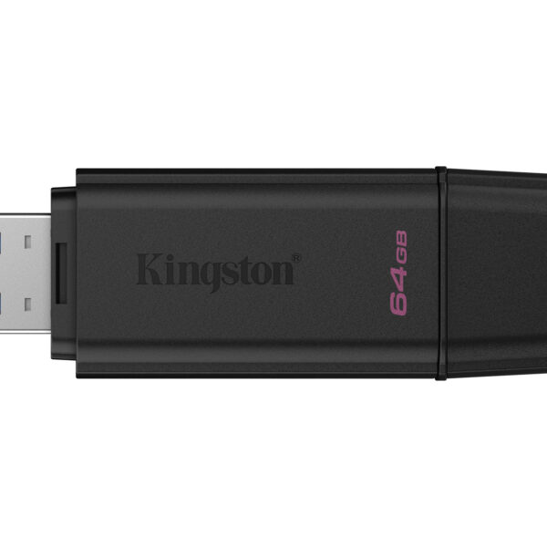 Kingston Technology DataTraveler 64GB Portátil USB 3.2 Gen 1 Exodia Negro